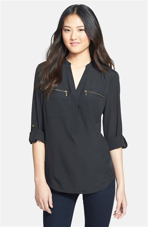 michael kors women blouses.